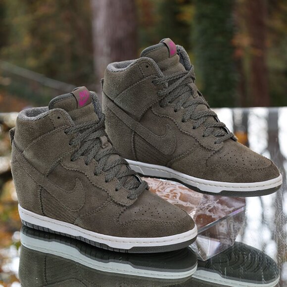 Nike Dunk Sky Hi Suede Olive 2012 - Picture 11 of 14